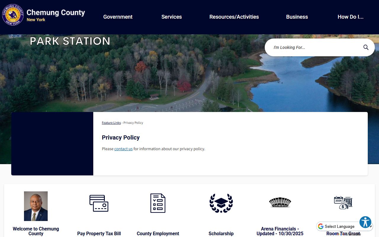 Chemung County Clerk's Office for court records