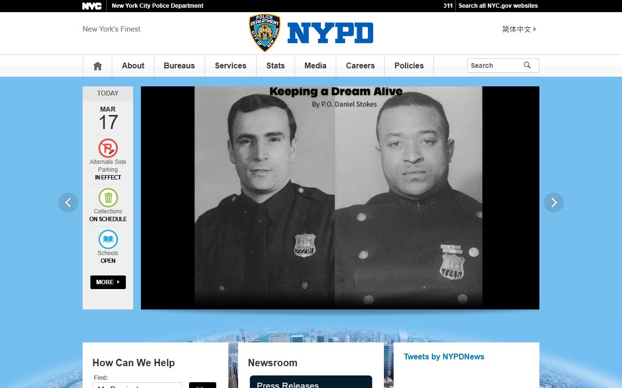 NYPD Brooklyn Borough for Kings County police records